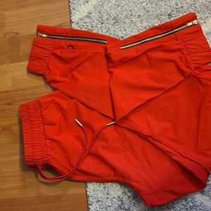 Women's Red Everywhere Zipper Jogger  - XS